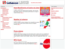 Tablet Screenshot of lebanonlinks.com